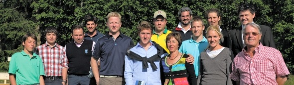 Die glücklichen Sieger.