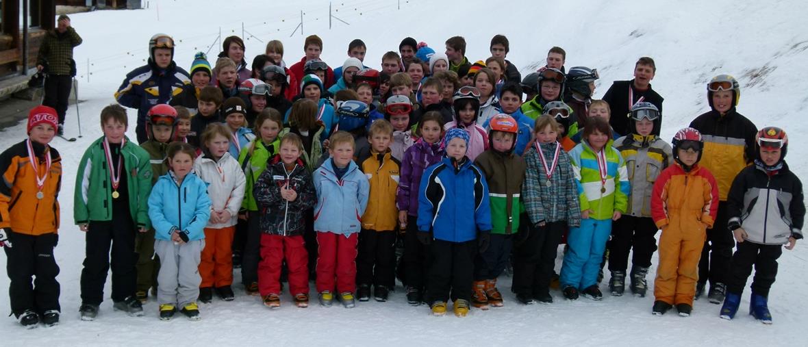 Die grossartig kämpfenden SchülerInnen der Schule Hinteres Diemtigtal.