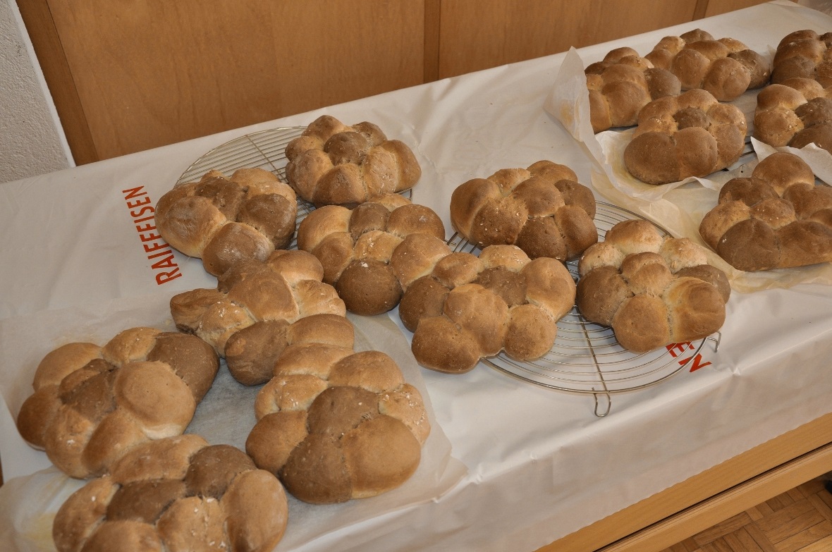 Die leckeren Partybrote in ihrer vollen Pracht.