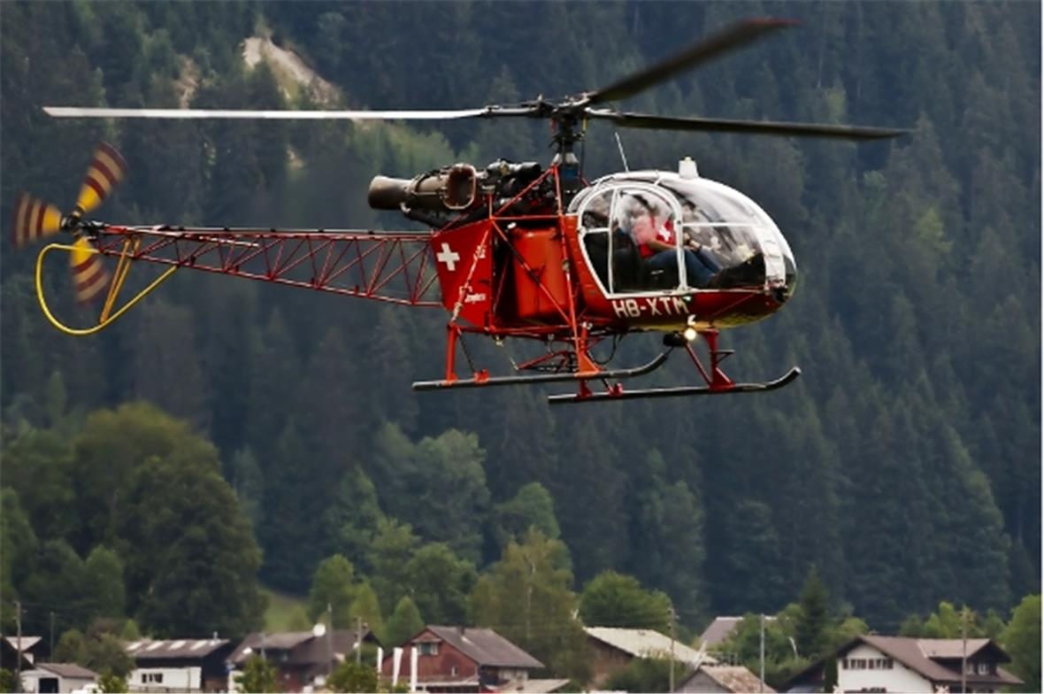 Die legendäre Lama HBX TM zum letzten Mal für die Öffentlichkeit im Einsatz.