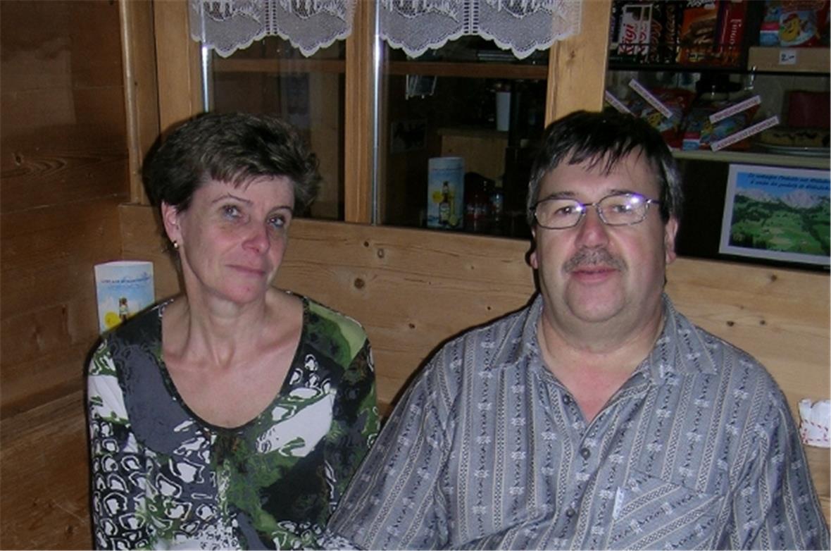 Die neue Pächterin Yvonne Julmy mit Ehemann Gabriel.