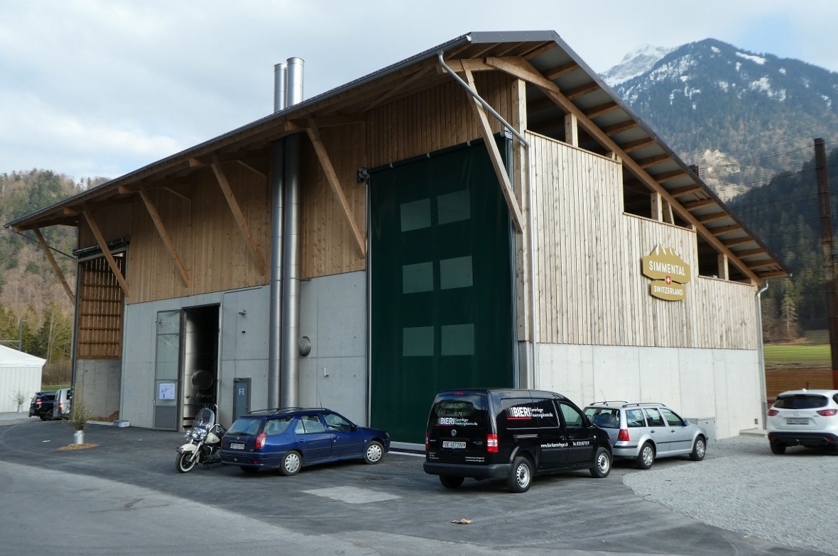 Die neue Wärmezentrale im Burgholz produziert nachhaltige Energie.