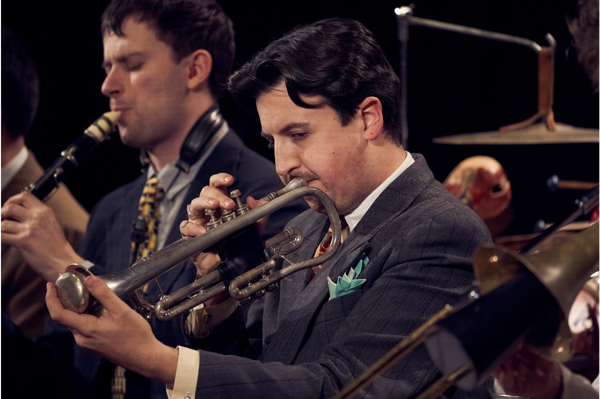 Die niederländisch-internationale Jazzband The Fried Seven interpretiert Hot Jaz...