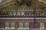Die reich verzierte Fassade am historischen Haus Wattfluh in Horboden.