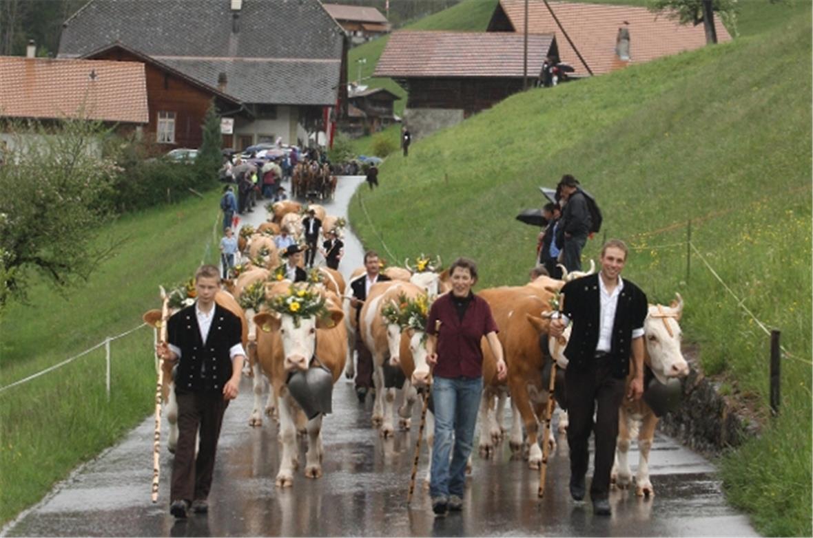 Die schöne Züglete trotzte dem Wetter.
