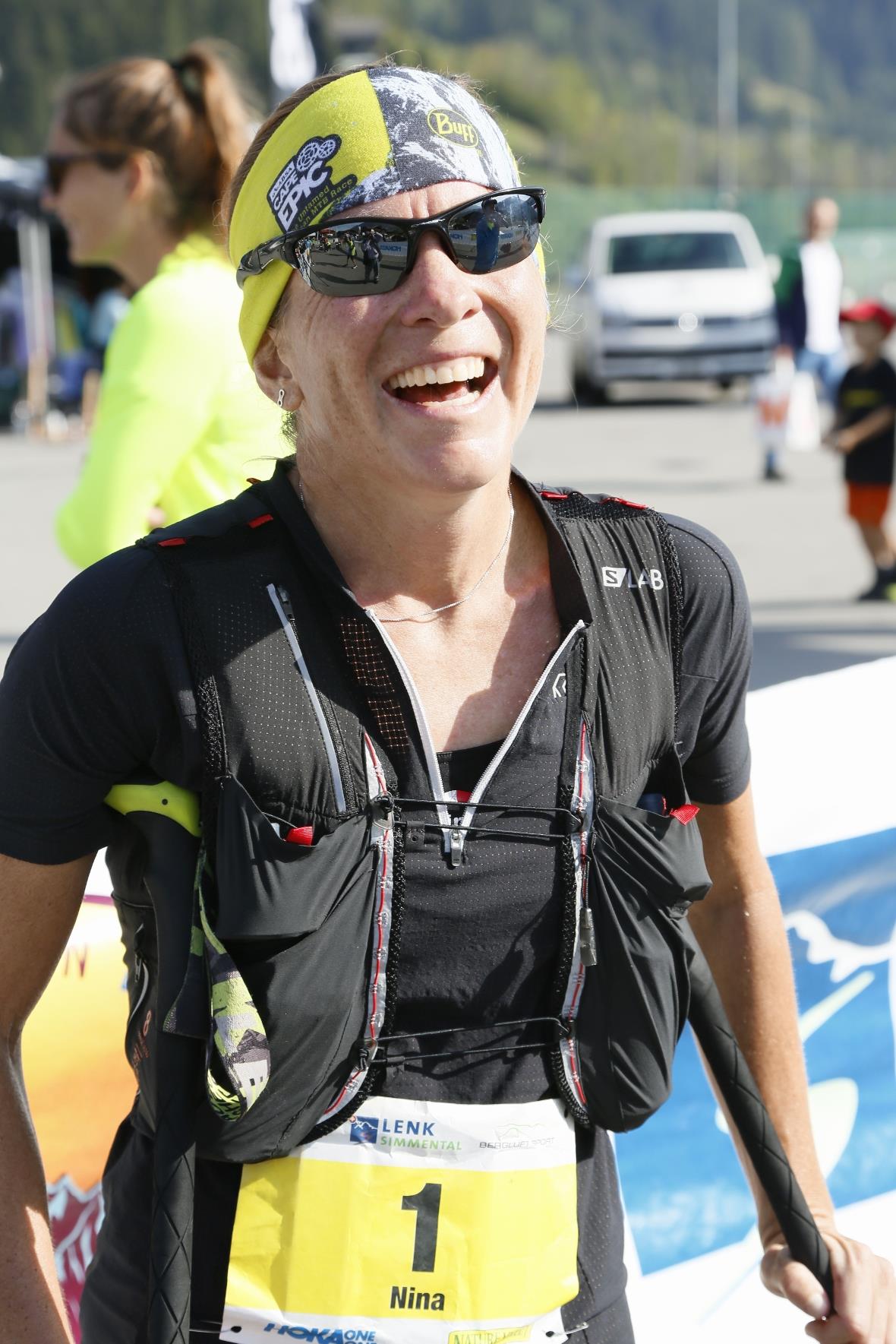 Die strahlende Siegerin Nina Brenn