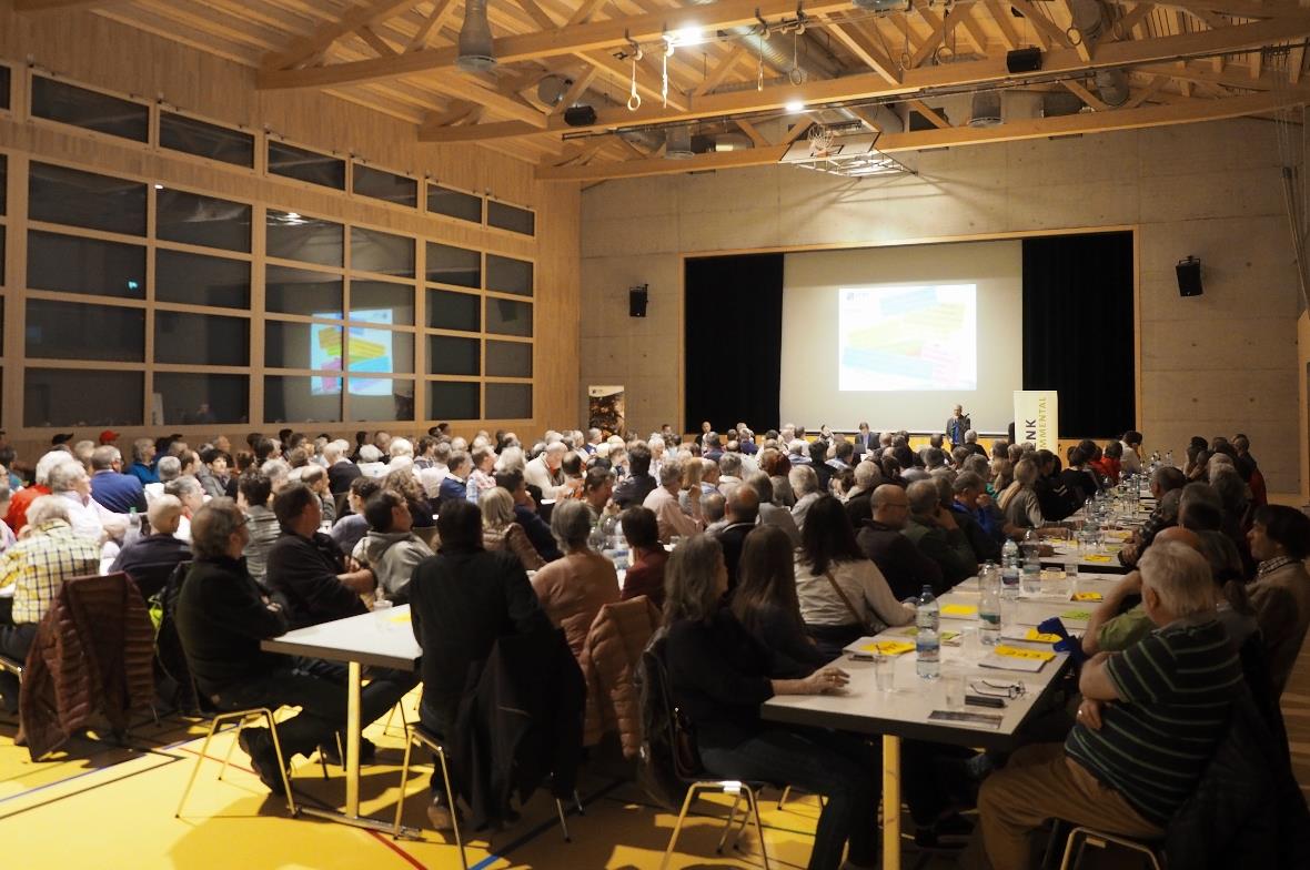 Die vielen Besucher der Mitgliederversammlung wollten mit ihrer Stimme den Tourismus in die richtige Richtung lenken.