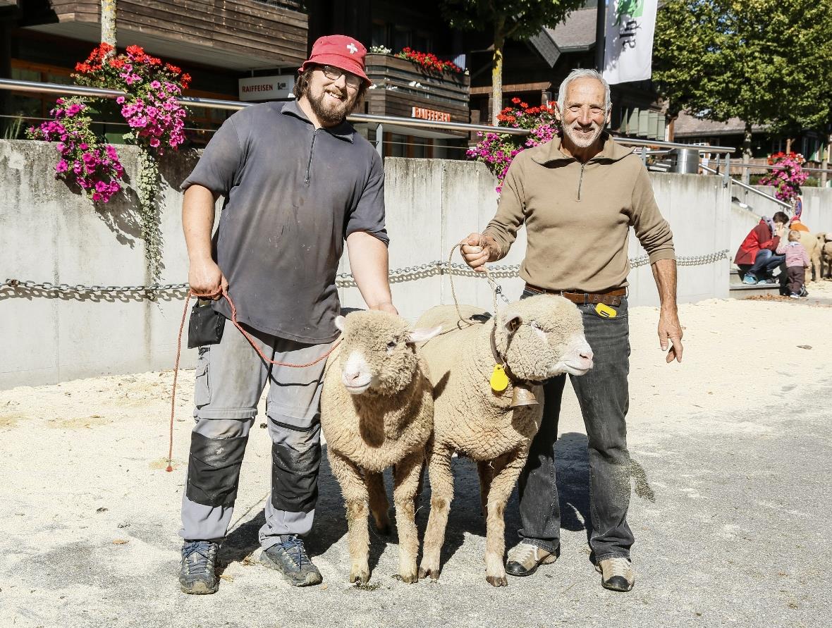 Die zwei Missen 2018:  Junioren Miss von Markus Bühler und  Lenker Miss 2018 von...