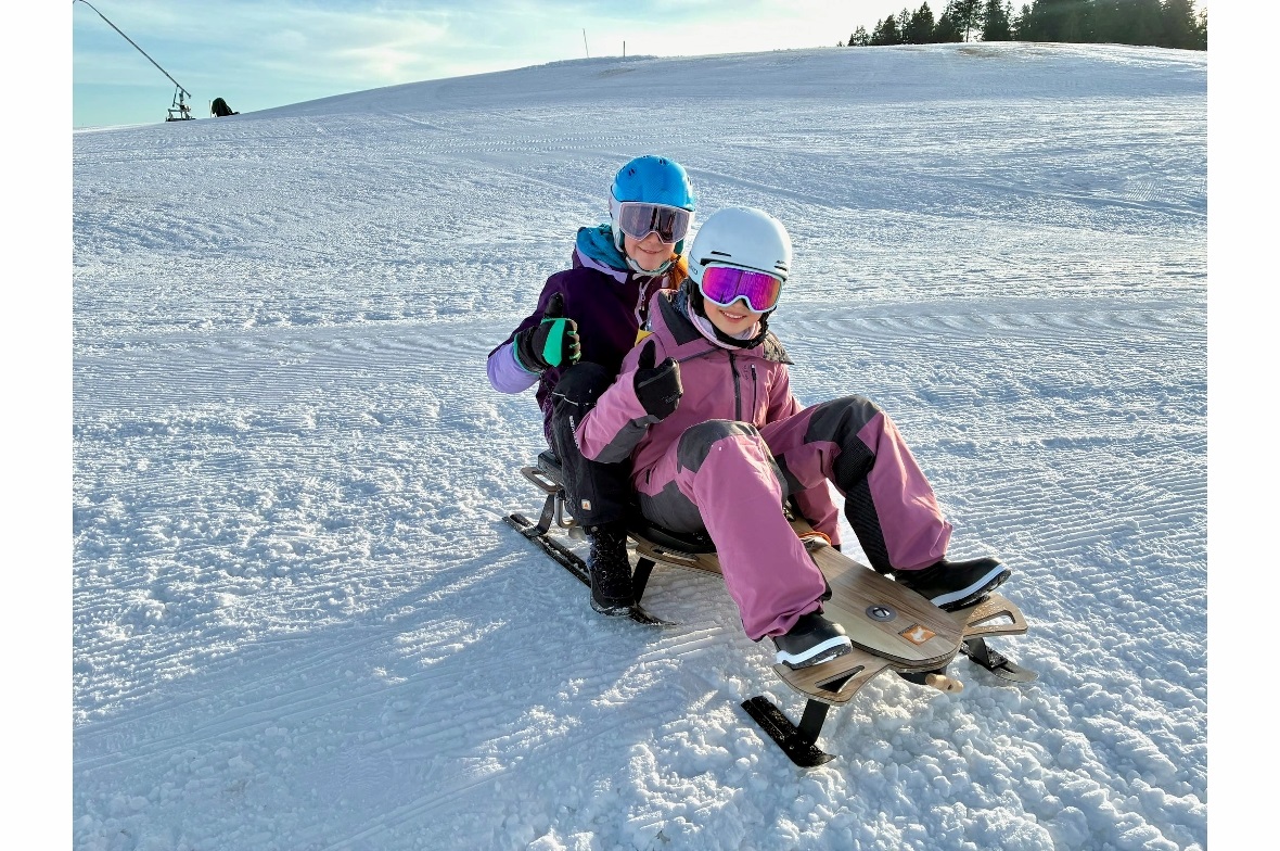 Dies ist ein typischer Pistenbock.