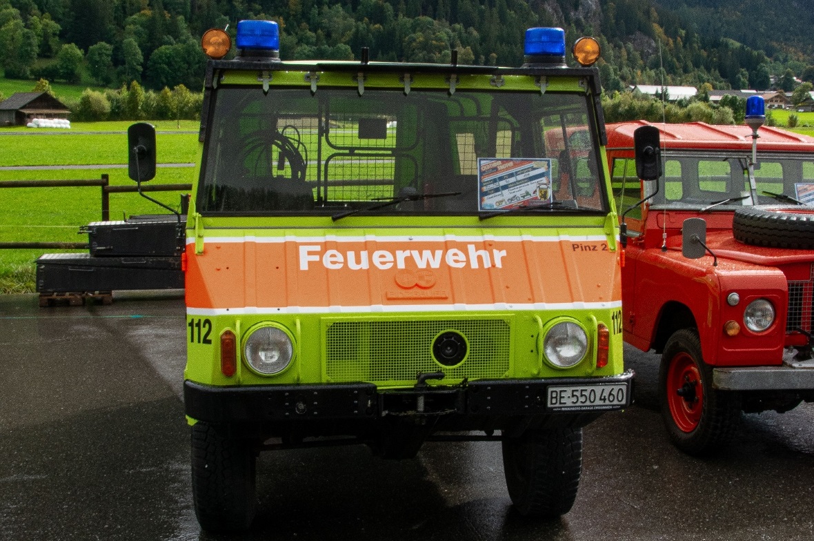 Dieser Pinz wird von der Feuerwehr Zweisimmen bei Einsätzen gebraucht.