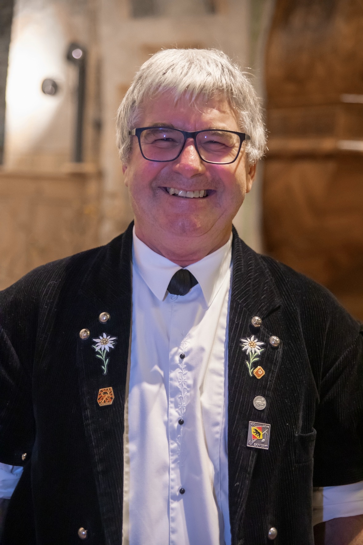 Dirigent Martin Jutzeler war glücklich das es dem Publikum gefallen hatte.