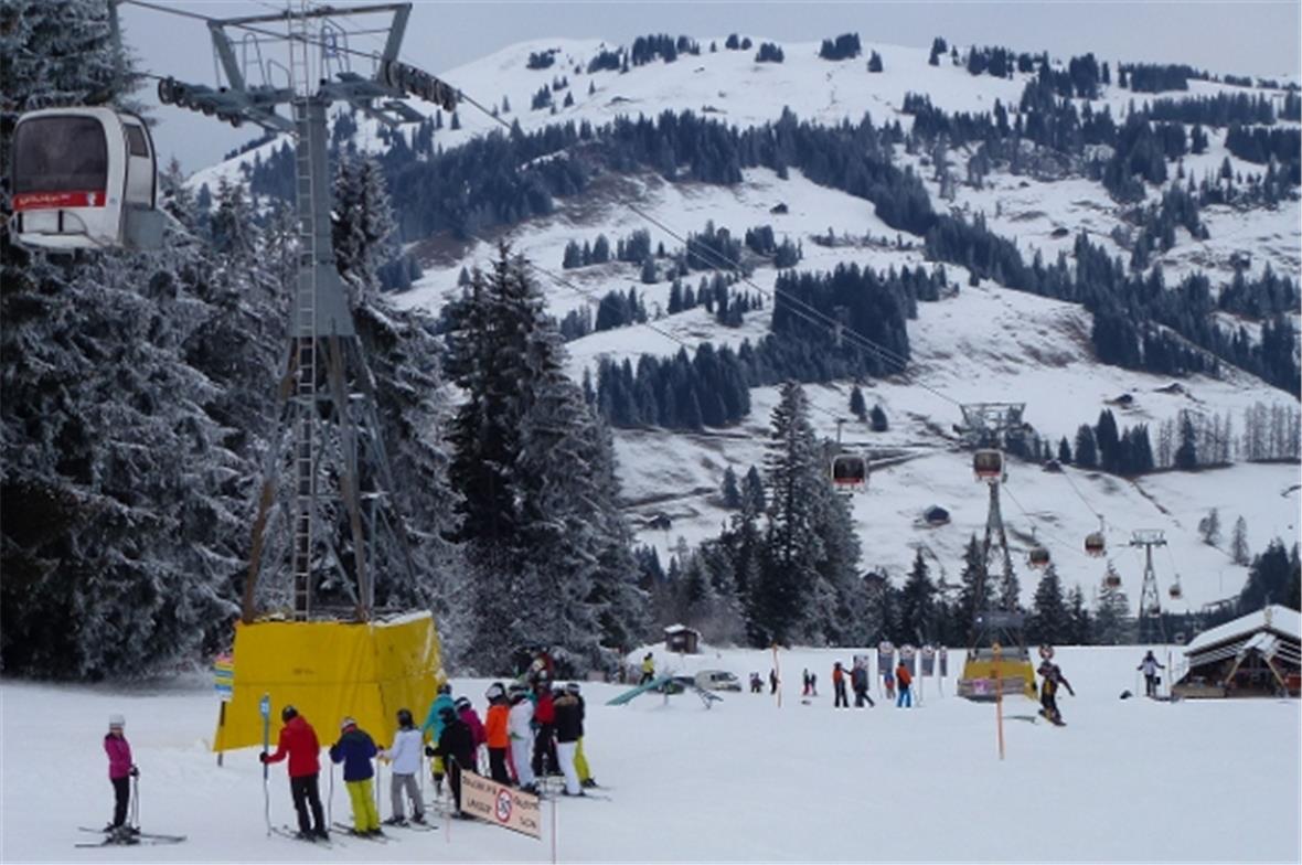 Diverse Aktivitäten erwarteten die Gäste auf den Pisten.