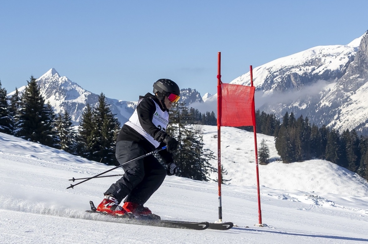 Dominik Blatti war Mitorganisator des Parlamentarier Skirennens auf dem Rossberg...