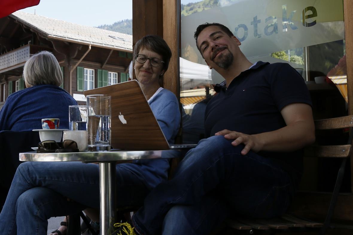 Dominique Müller und Andreas Beer die beiden Musikmacher