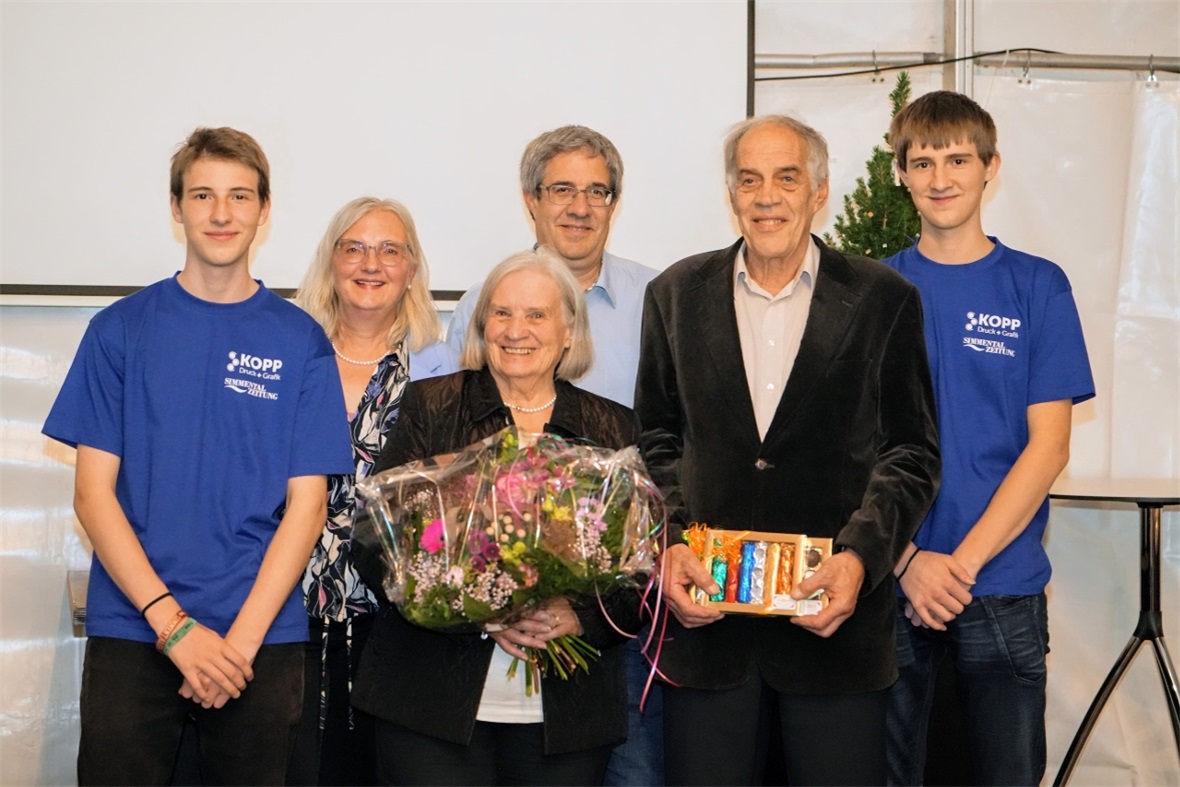 Drei Generationen der Kopp Druck + Grafik AG, die die grafische Branche zu ihrem...