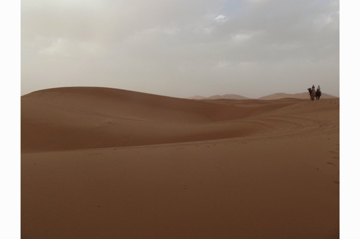 Dünen der Wüste Sahara.