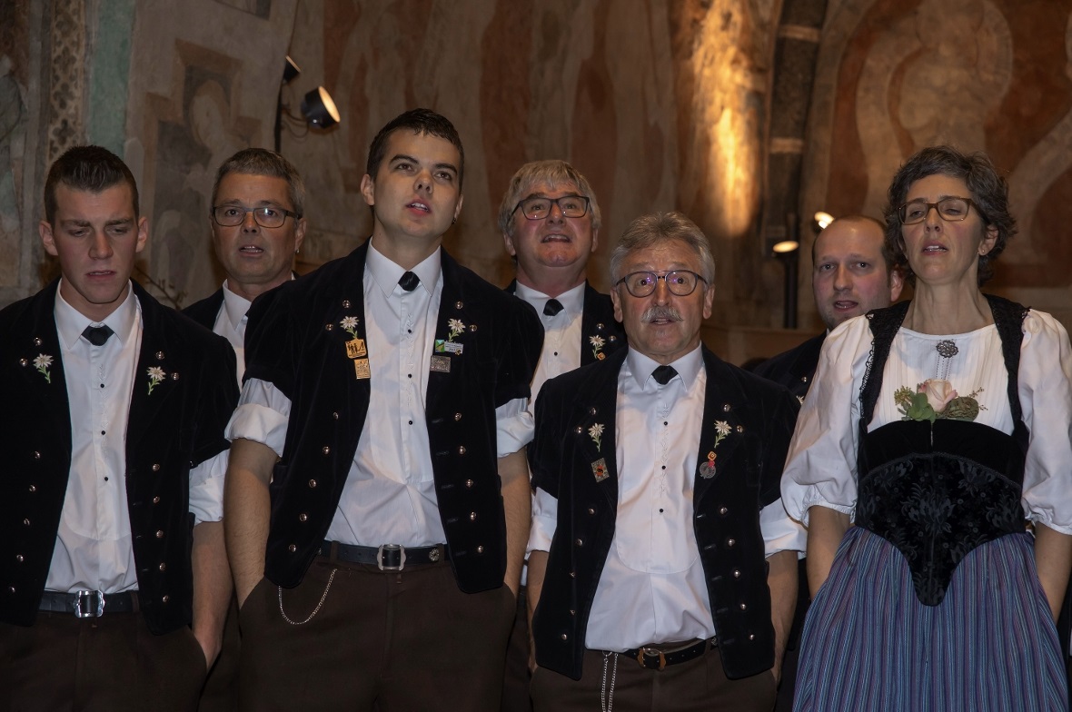 Egal wo Martin Jutzeler steht, er liebt das Jutzen und Jodeln.