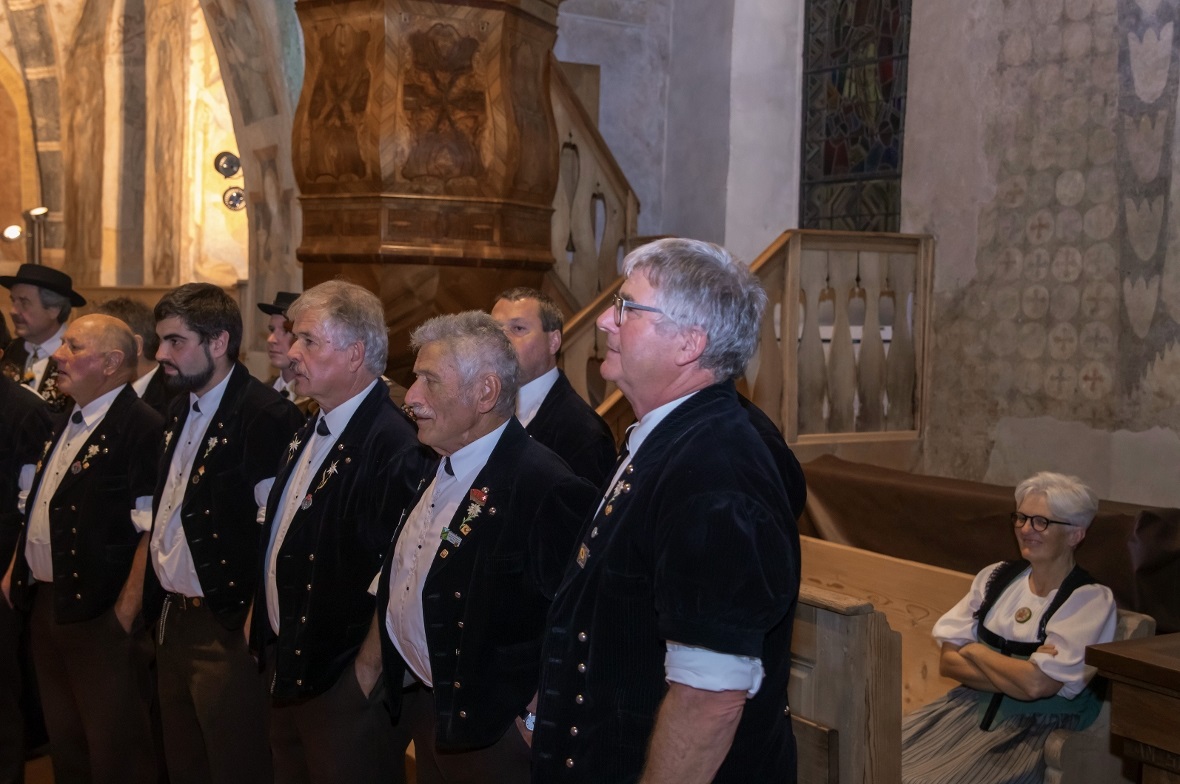 Egal wo Martin Jutzeler steht, er liebt das Jutzen und Jodeln.