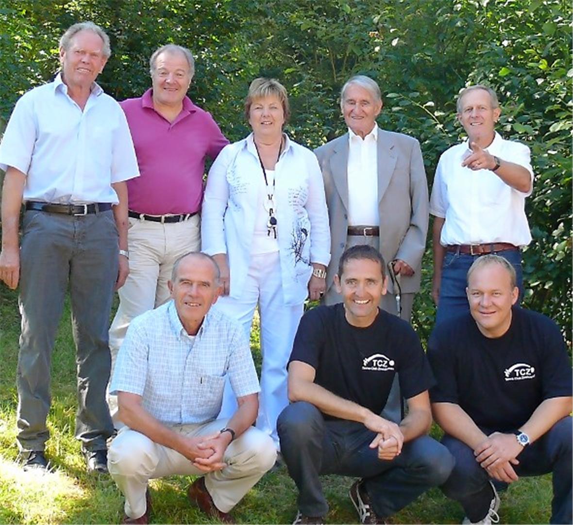 Ehemalige Präsidenten: Niklaus Wittwer, Beat Tanner, Alice Wittwer, Andreas Zimmerli (Mitgründer, erster Präsident), Bruno Hammer, Hans Schmocker, Marc Aellen (heutiger Präsident), Sandro Ziegler (nicht auf dem Foto Willy König).
