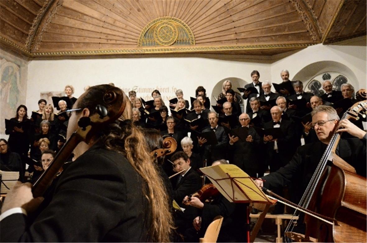 Ein Ausschnitt ohne Dirigent und ohne Solisten