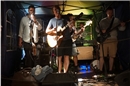 Ein Garant für gute Stimmung und Musik. Die einheimische Band Schocco Rocco.