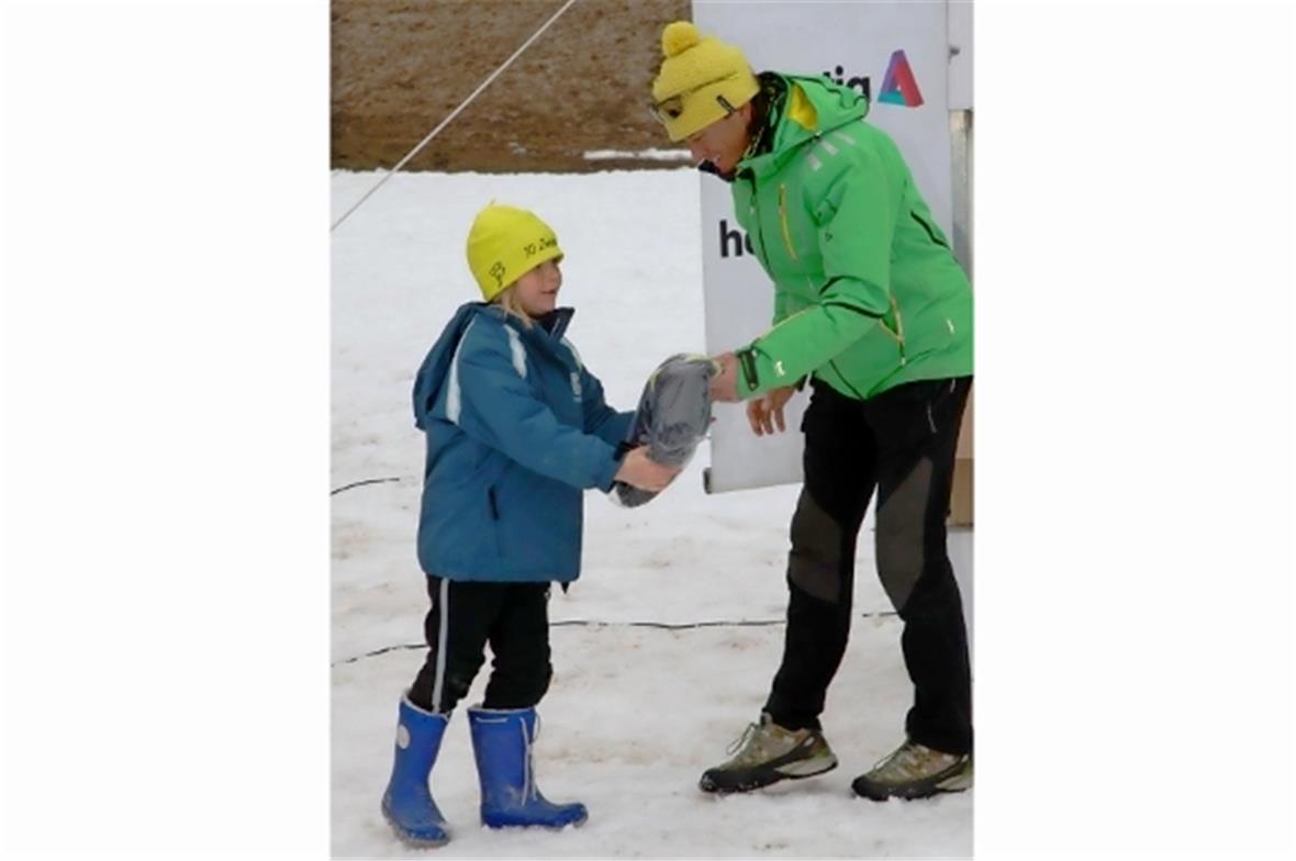 Ein Geschnk von Fischer für die Besten.