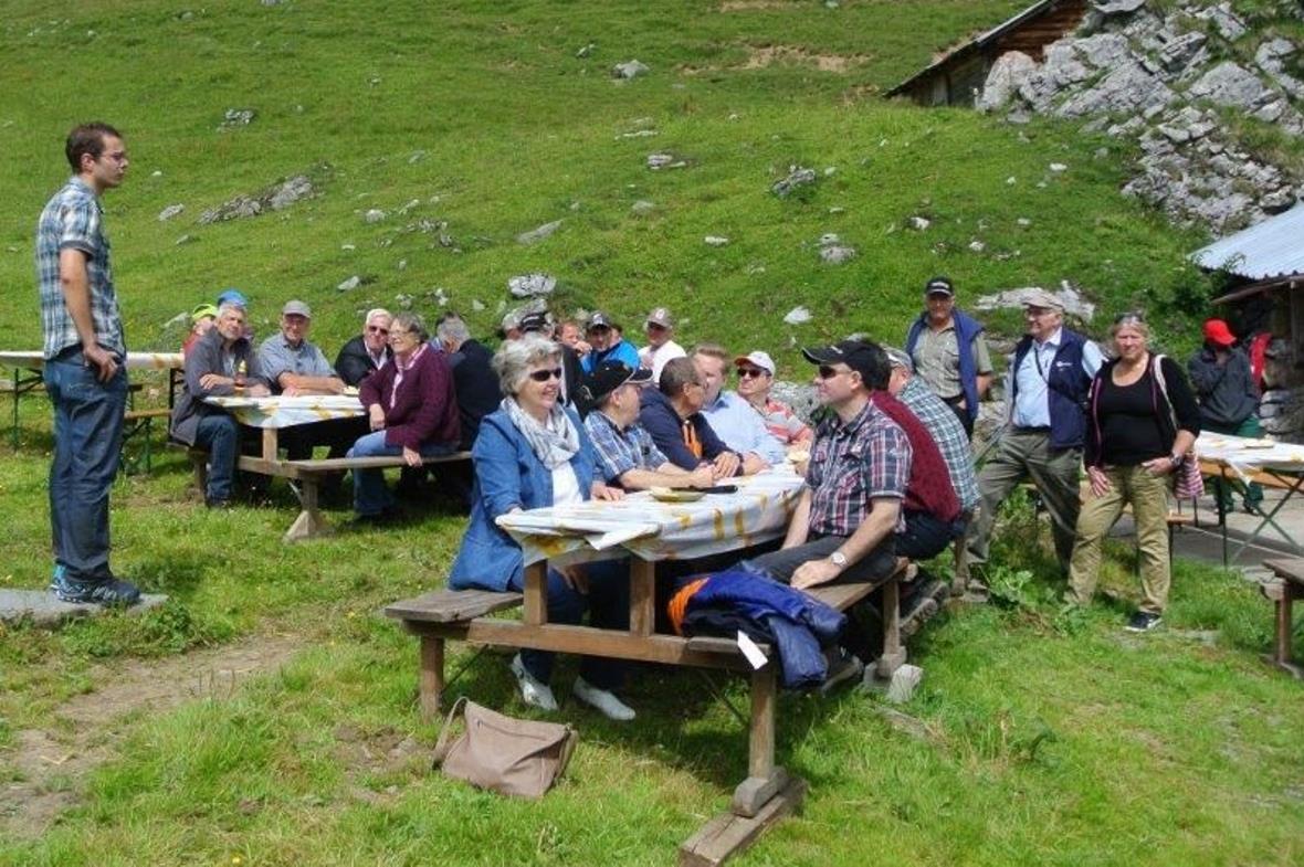 Ein Teil der Gäste.