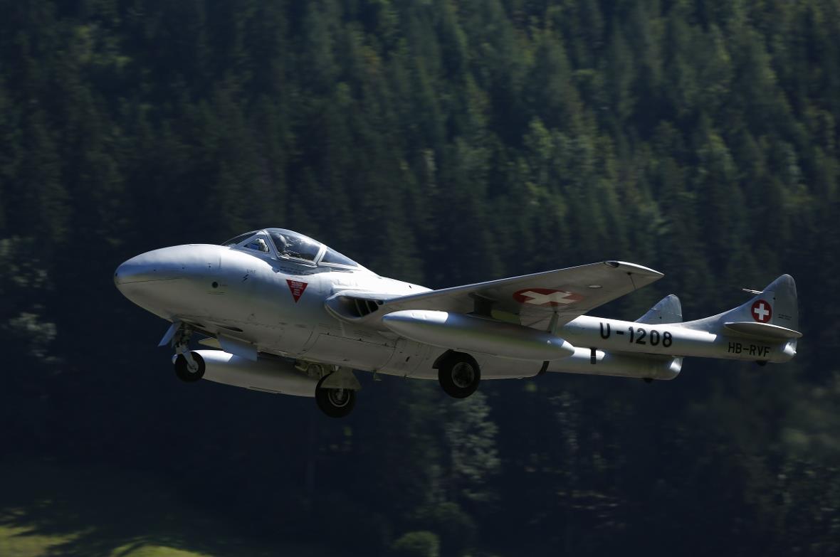 Ein Veteran am Himmel Vampire.