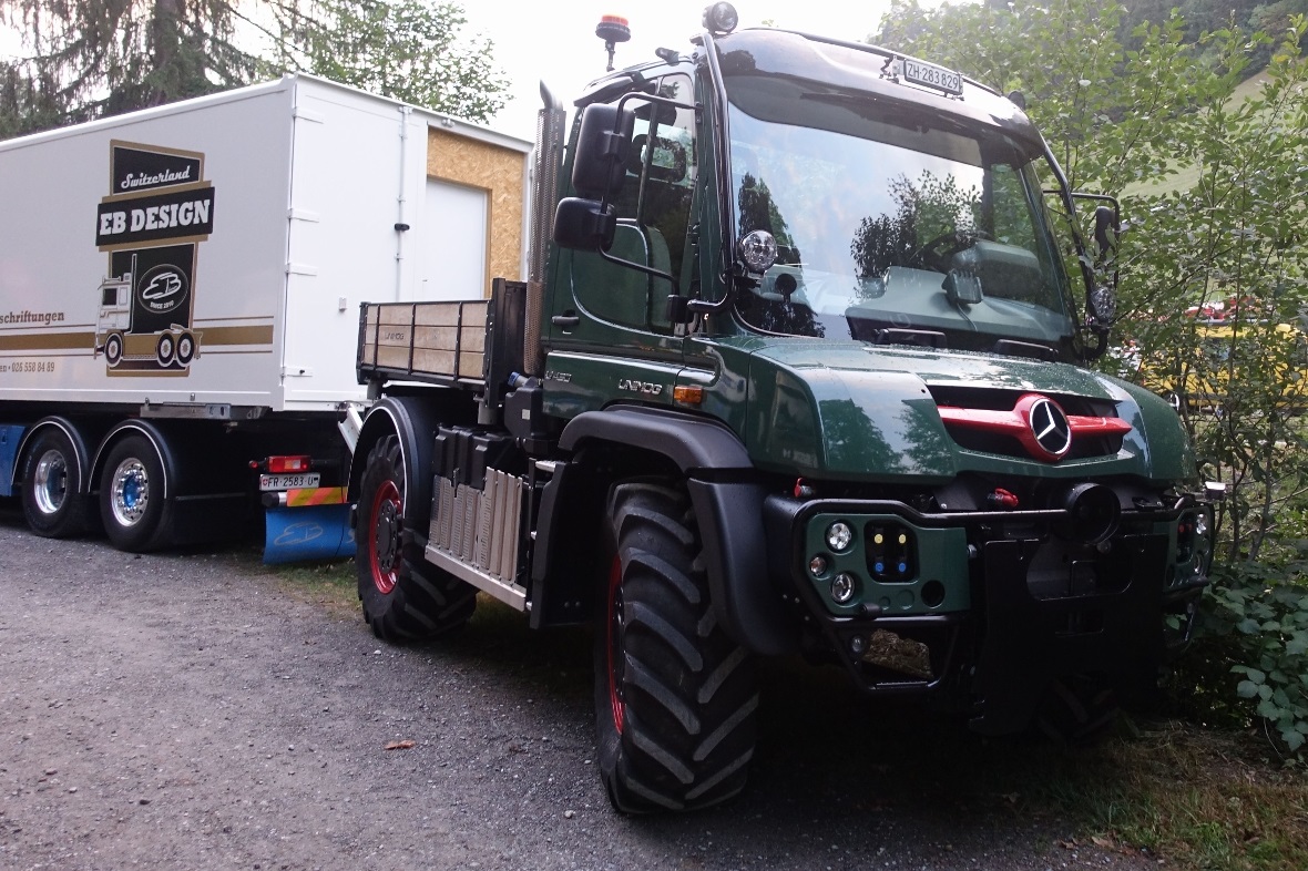 Ein eher seltener Typ auf dem Diemtigtaler Truck--Treff.