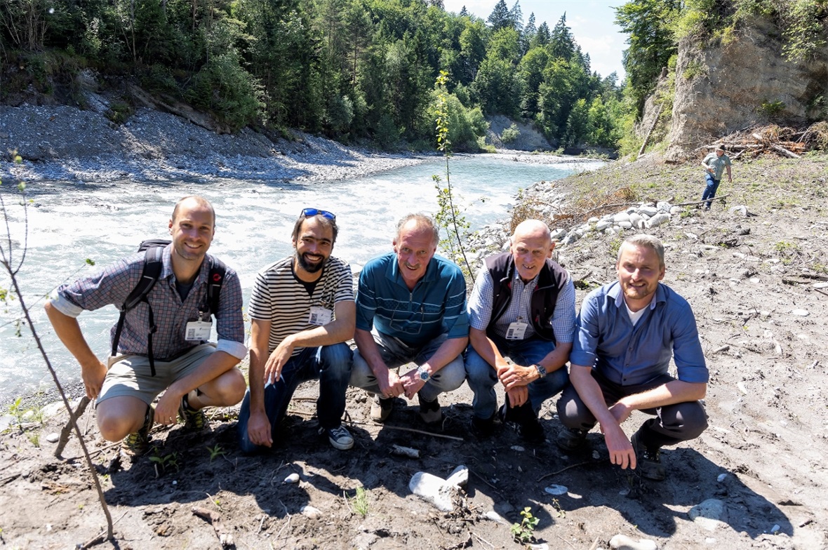 Ein eingespieltes Team: Projektleiter Peter Hofmann, Kissling+Zbinden AG, Jonath...