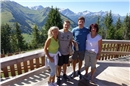 Ein starkes Team, das sich versteht: Der St. Stäffner Lars Rösti und der Schönri...