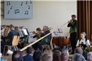 Ein überraschendes Solo-Instrument in einer Brass Band Besetzung: André Minnig a...