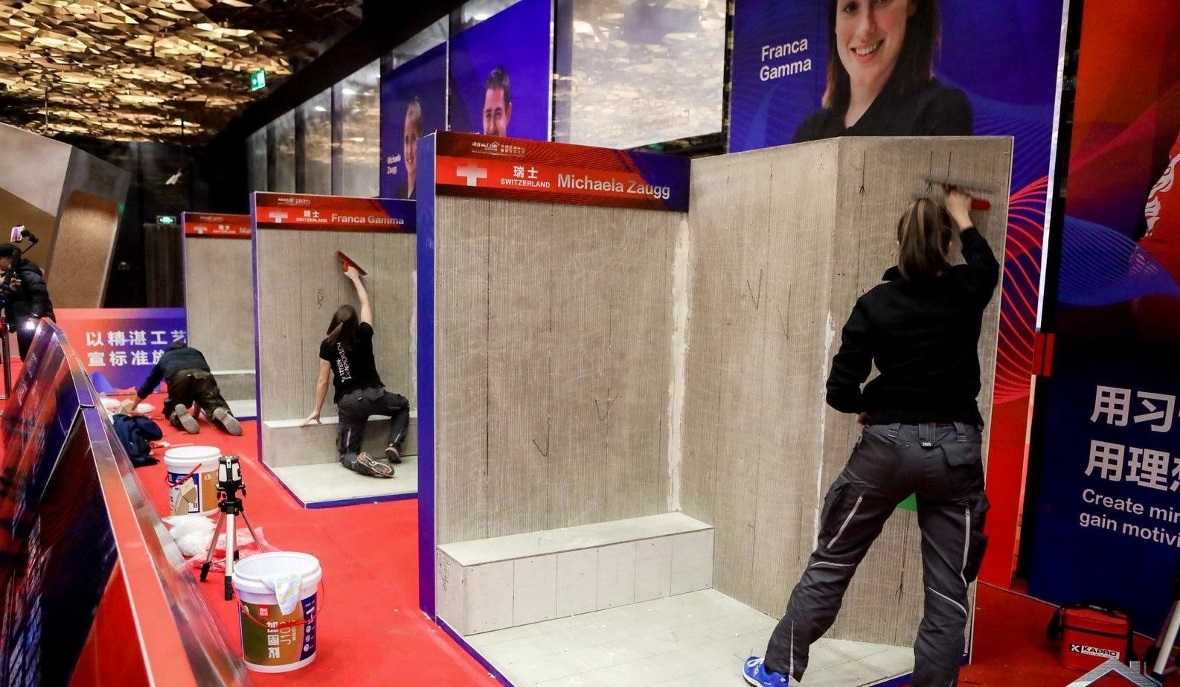 Einblick in den Wettkampf.