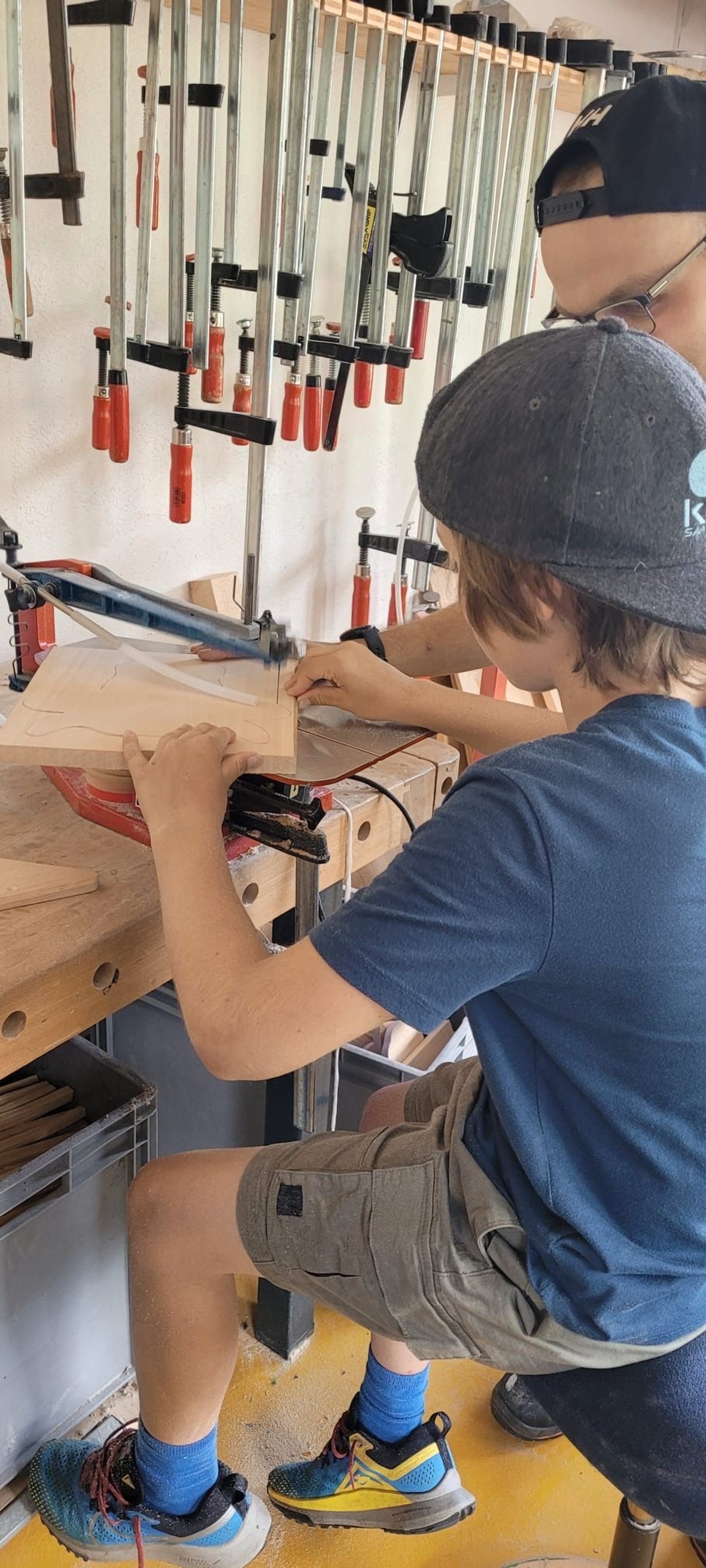 Einblick in eine geschützte Werkstatt.