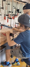 Einblick in eine geschützte Werkstatt.