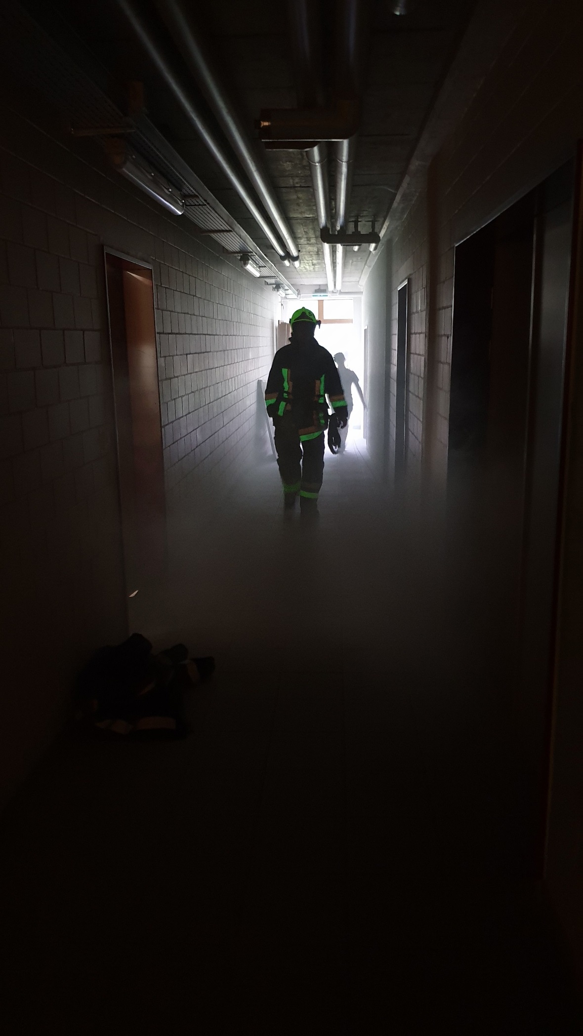 Eindrücke von der Feuerwehrübung in Boltigen.