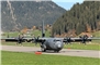 Eine Hercules C-130J der dänischen Luftwaffe landete und startete zu Trainingszwecken mehrfach auf dem Flugplatz St. Stephan.