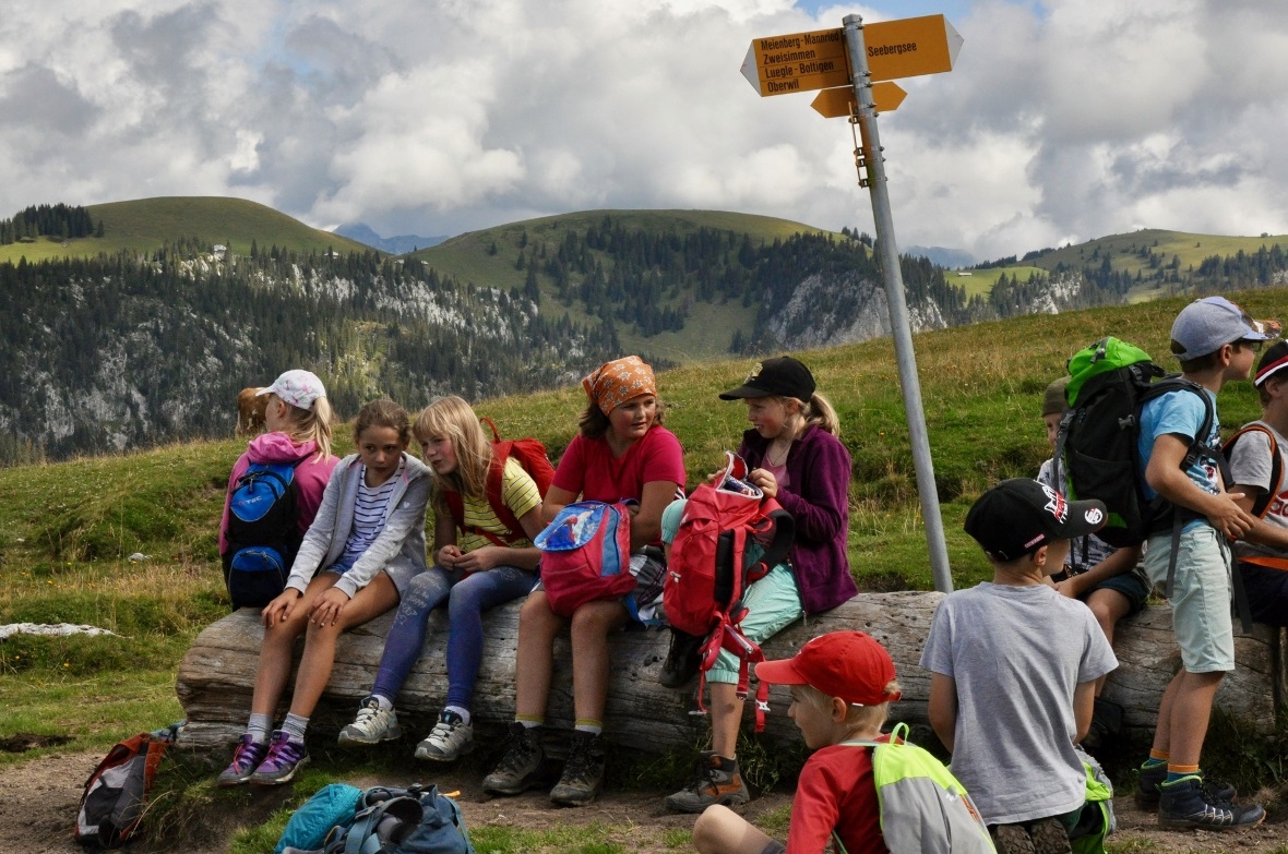 Eine kleine Verschnaufpause muss man sich vor dem letzten Anstieg noch gönnen.