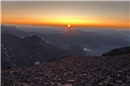 Einen zauberhaften Sonnenuntergang.