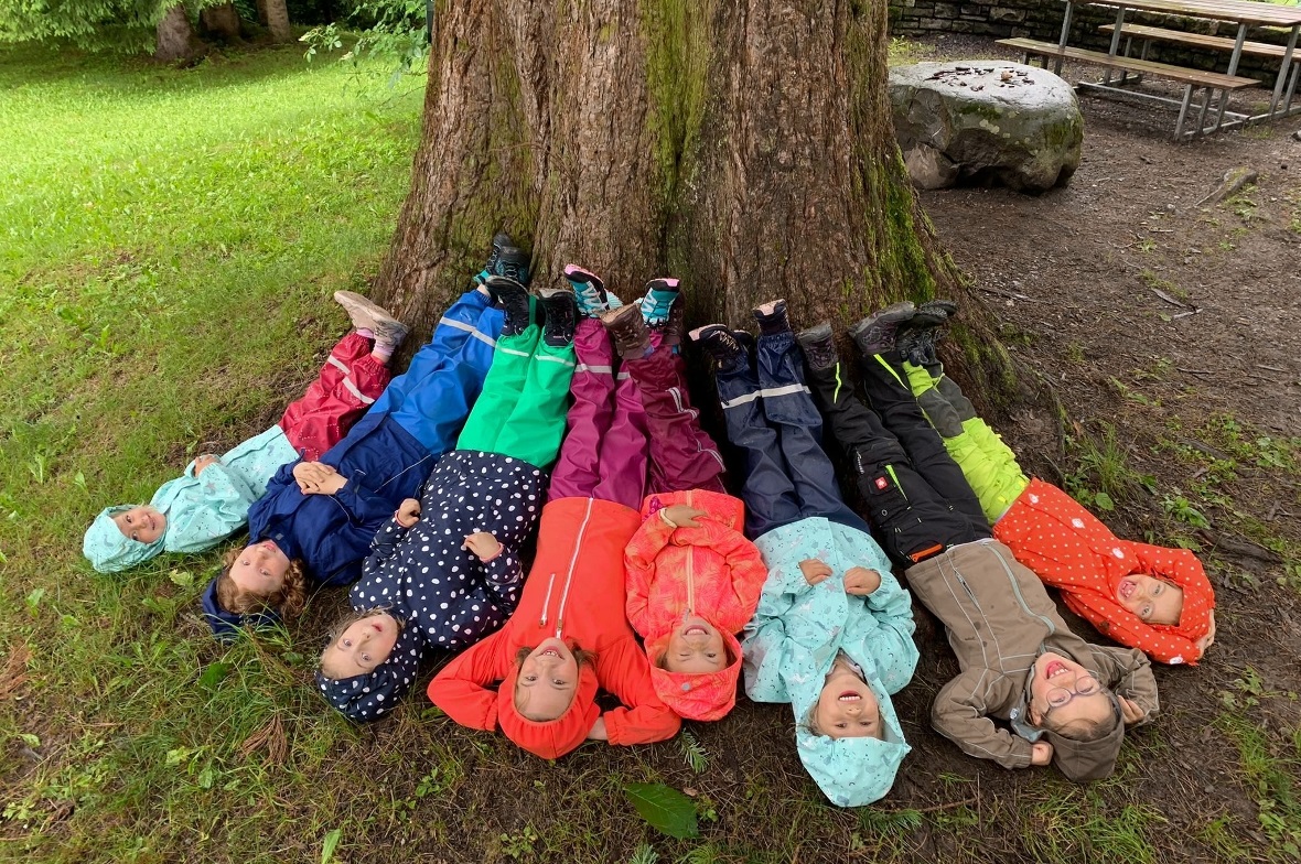 Einer der Höhepunkte an jedem Schuljahresende: Das Spielfest.