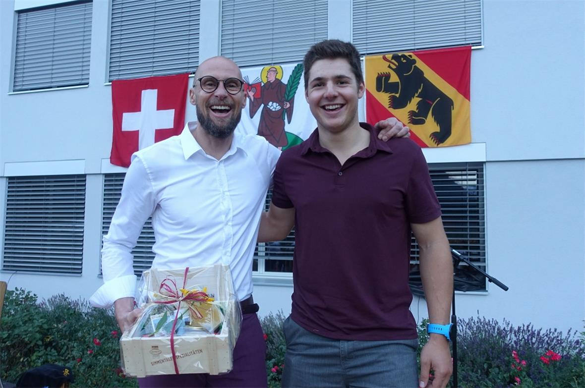 Einer hat die Spitzensportler-Karriere hinter sich, der andere unmittelbar vor s...