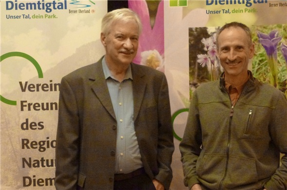 Einstimmig wiedergewählt sind Christian Germann, Präsident, und Urs Stucki, Kassier des Vereins.