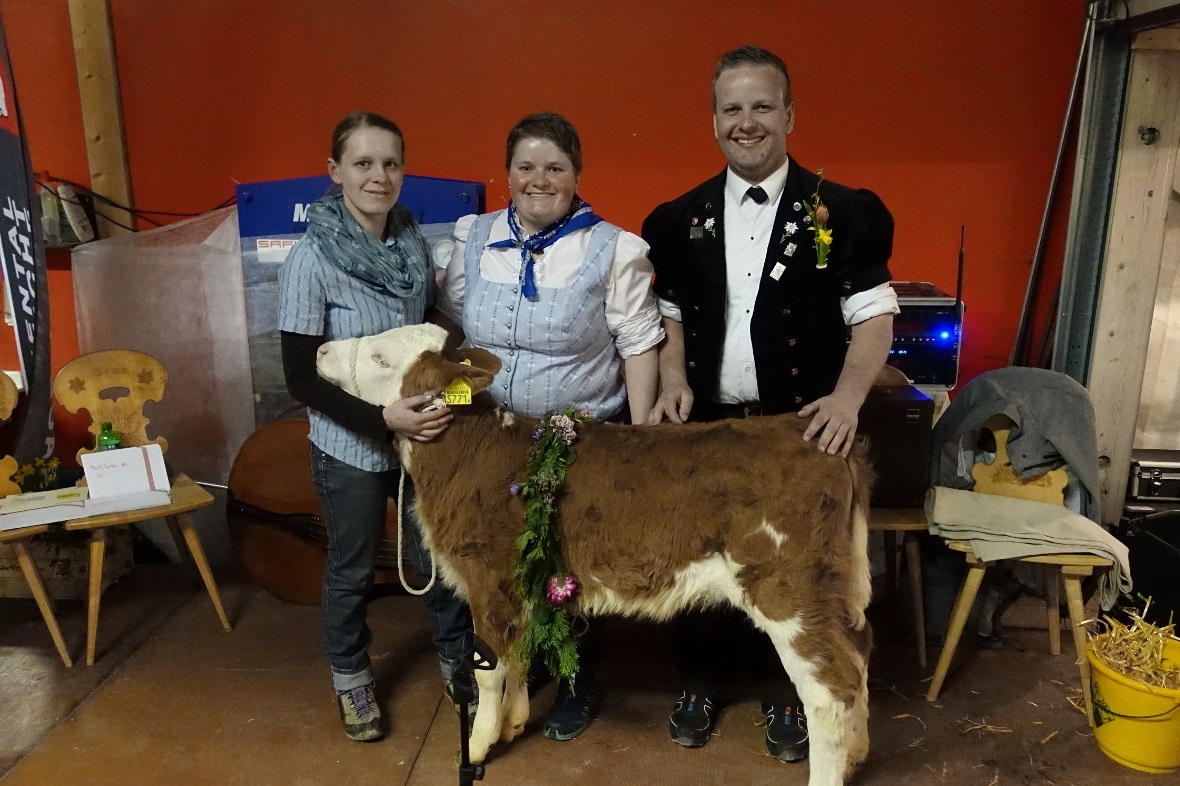 Elian, Karin und Edwin Griessen haben die Jubiläumsschau mit Leib und Seele unte...