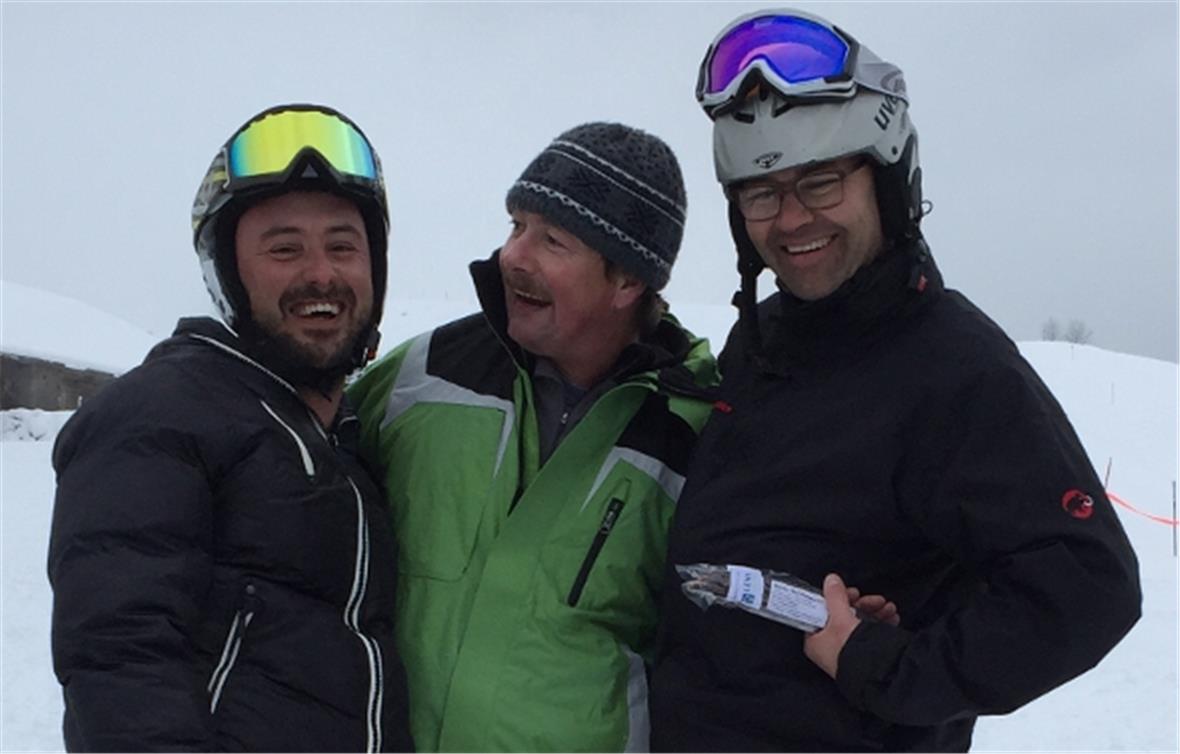 Elite: Alex Lörtscher, Housi Knutti und Walter Siegenthaler