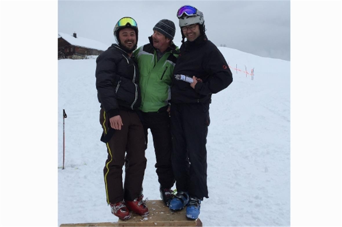 Elite: Alex Lörtscher, Housi Knutti und Walter Siegenthaler