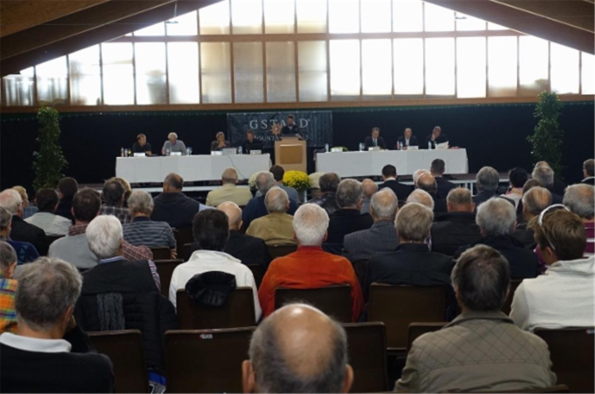 Emanuel Raaflaub leitete die 12. ordentliche Generalversammlung der BDG AG.