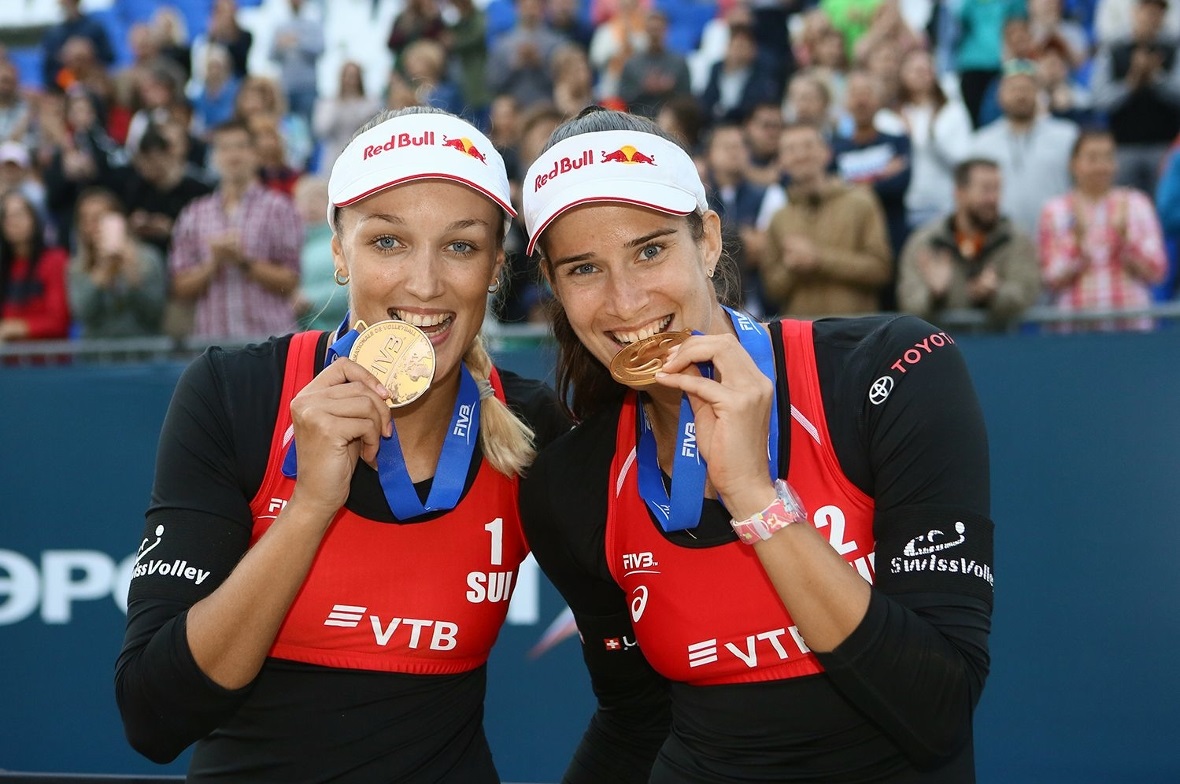 Endgültig in der Weltelite angekommen: Die gebürtige Lenkerin Anouk VergéDépré siegte zusammen mit Joana Heidrich am Viersterne-Turnier in Moskau.