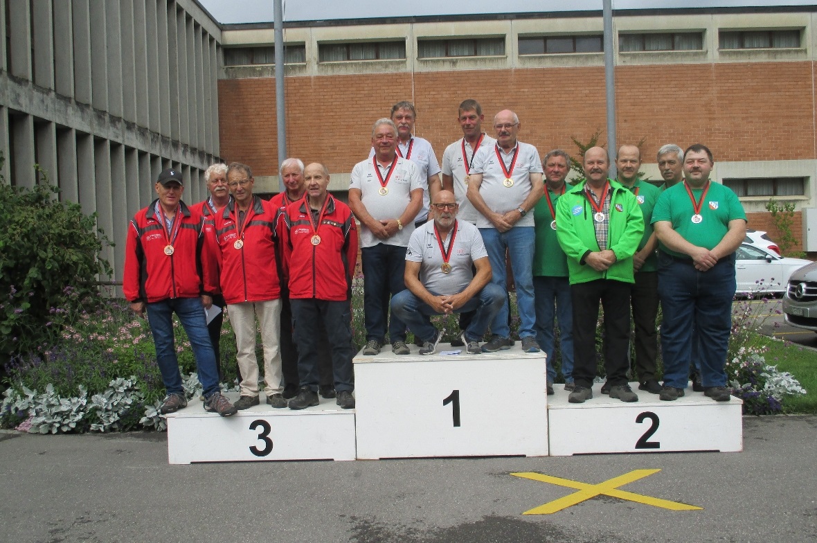 Erlenbach-Wimmis SG 1 konnte sich im Feld D mit 715 Punkte den 1. Rang sichern.