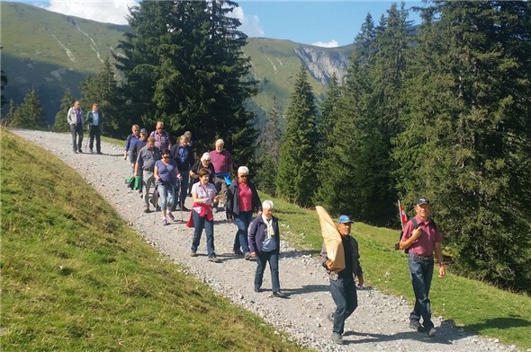 Ernsten-Wanderung vom Lenker Leiterli zum Stoss.