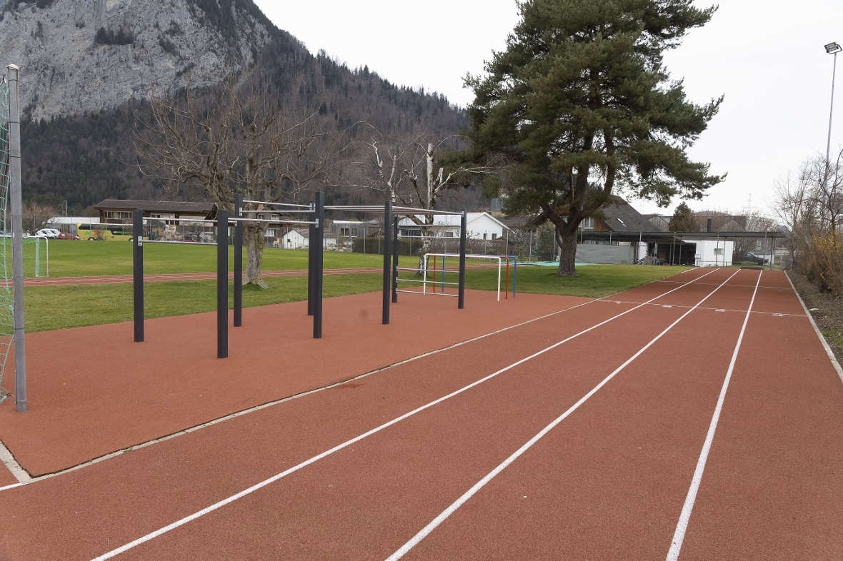 Es gab eine neue Laufbahn.